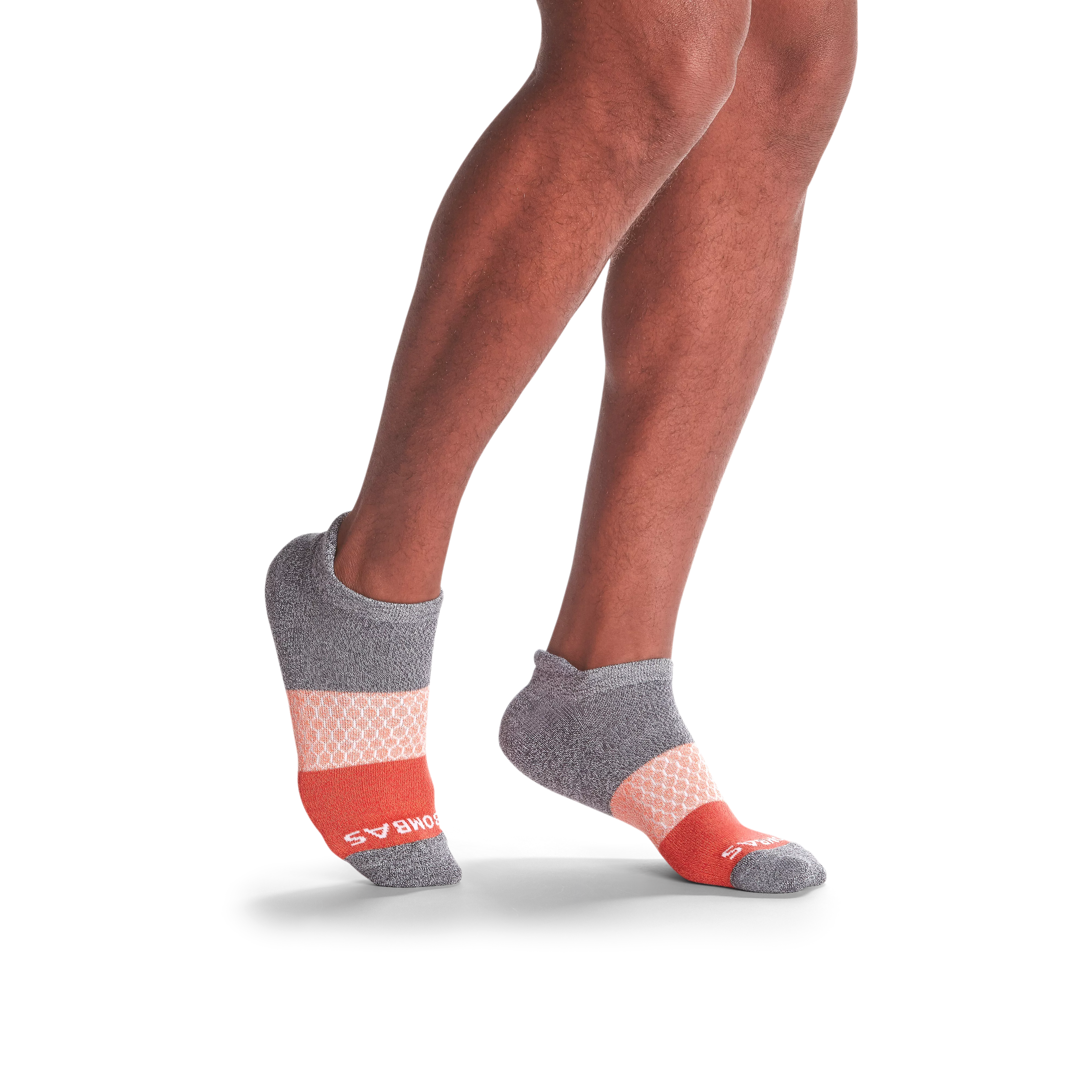 Men's Tri-Block Marl Ankle Sock 6-Pack