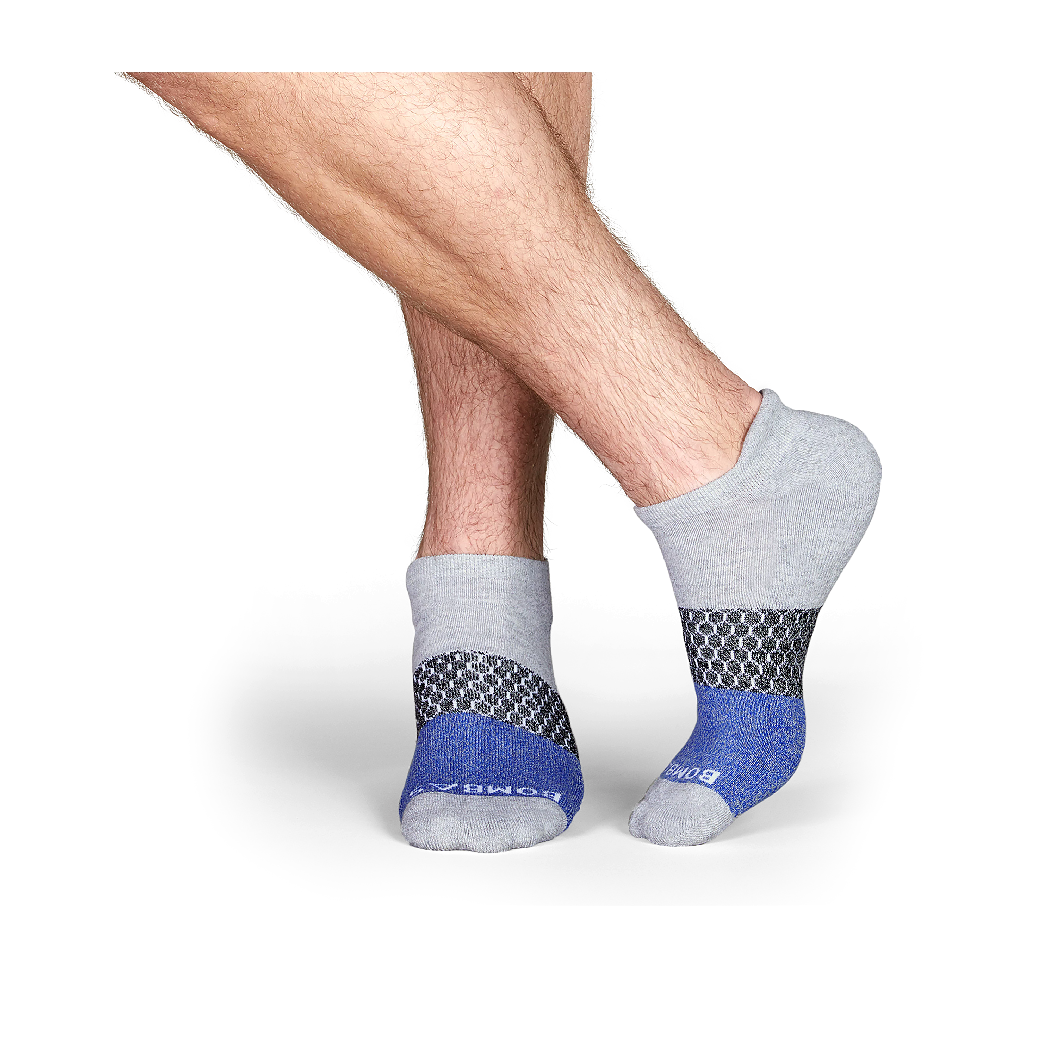 Men's Tri-Block Marl Ankle Sock 6-Pack