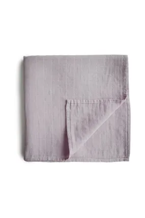 Mushie - Swaddle - Soft Mauve