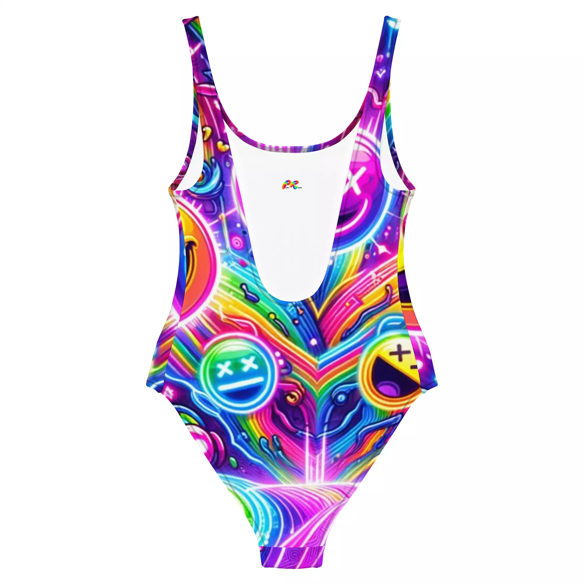 Neon Joy Rave One-Piece Swimsuit