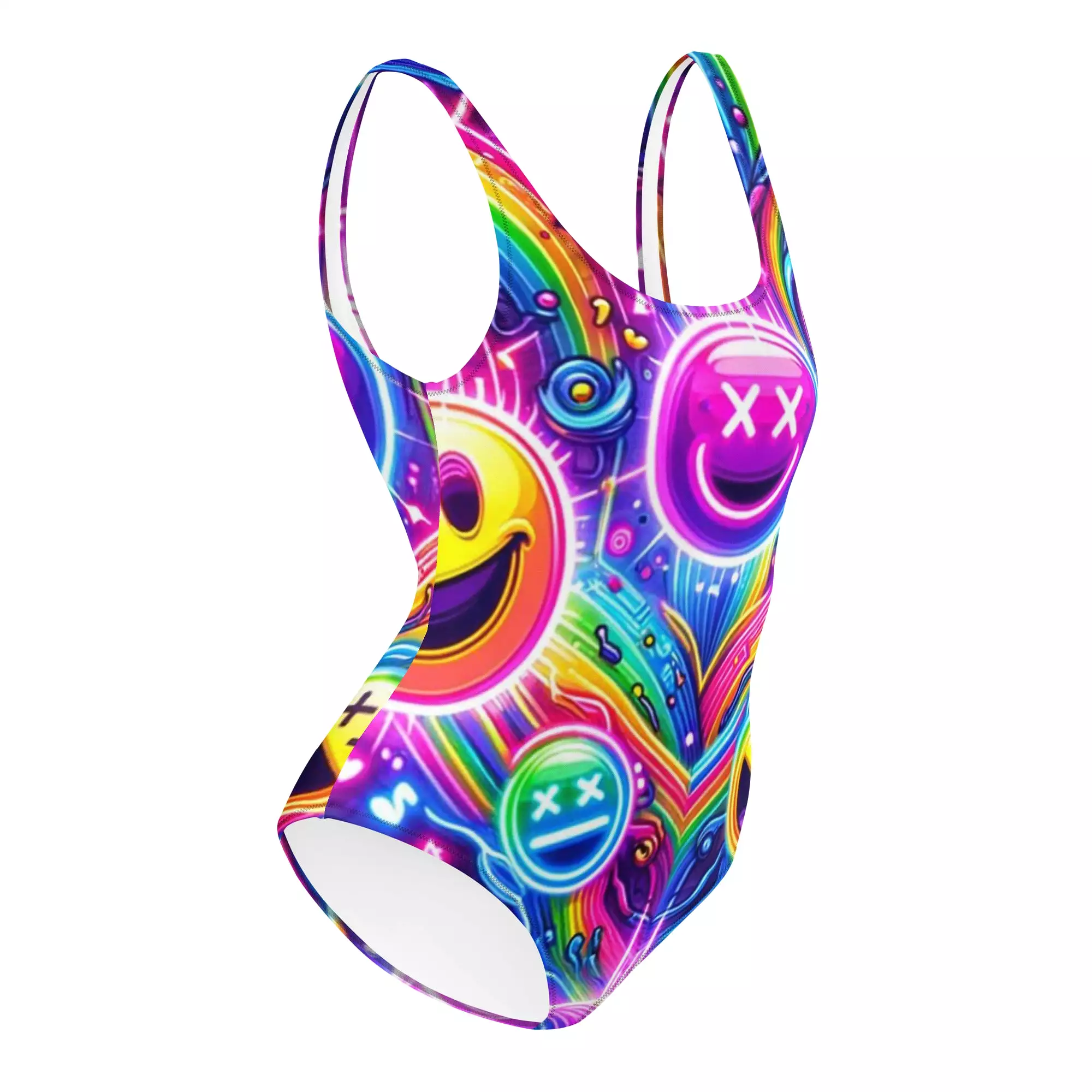 Neon Joy Rave One-Piece Swimsuit