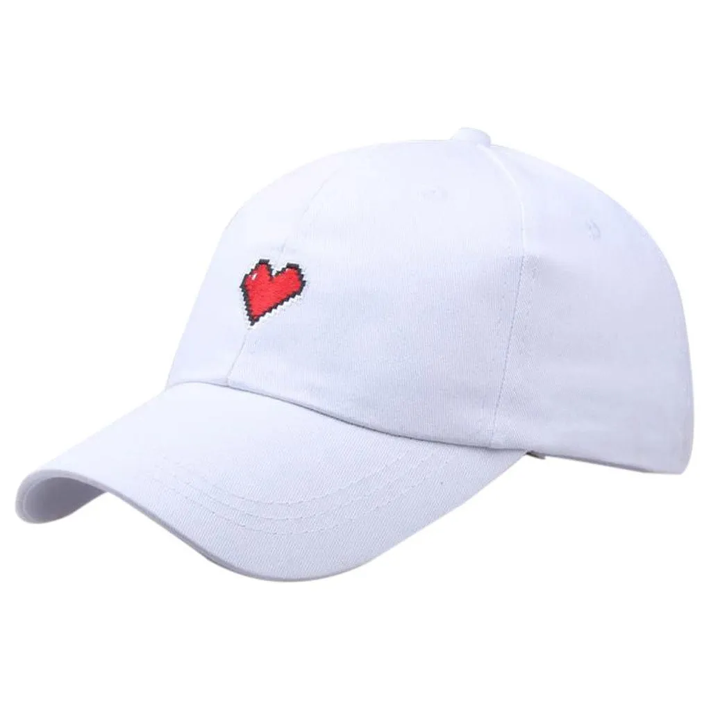 New Unisex Outdoors Love Adjustable Baseball Cap Women Men Hat