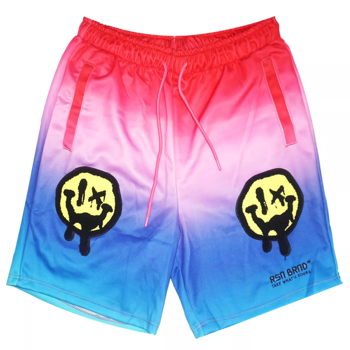 Ombre Smiley Short Set (Multi) /D7