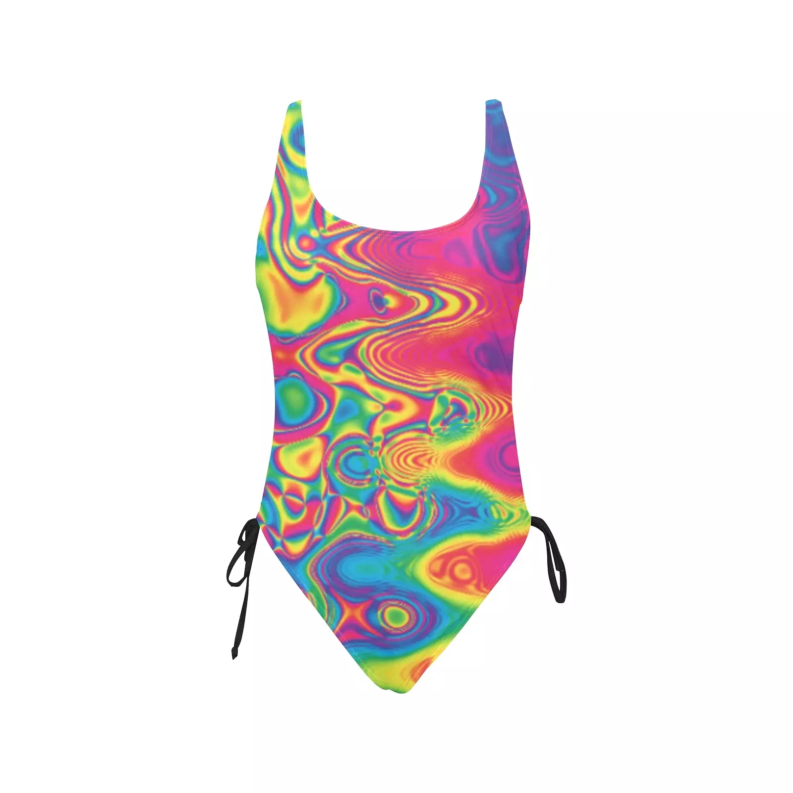 Radiant Hue One Piece Rave Swimsuit