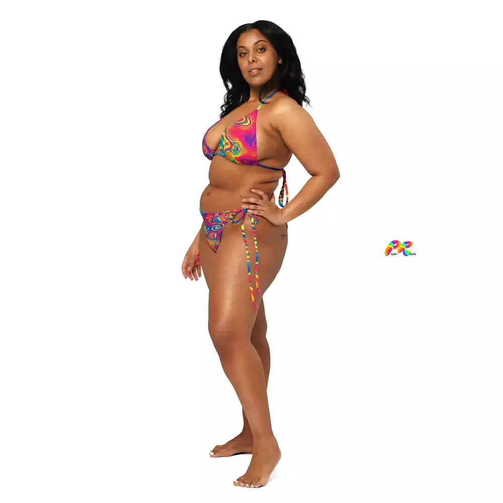 Radiant Hue Rave Bikini | Plus Size