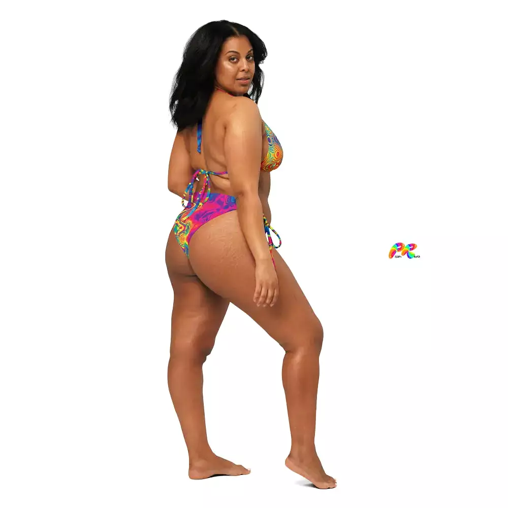 Radiant Hue Rave Bikini | Plus Size