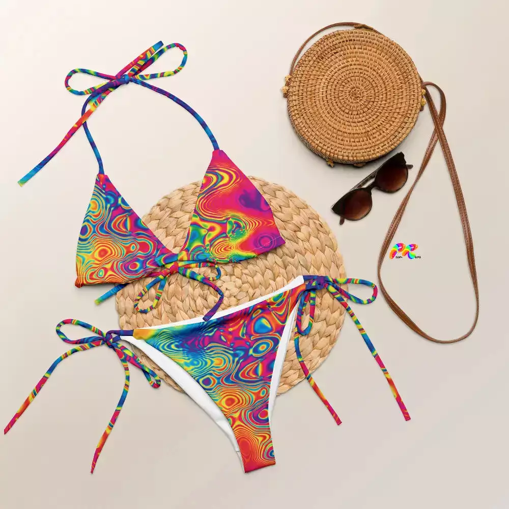 Radiant Hue Rave Bikini | Plus Size