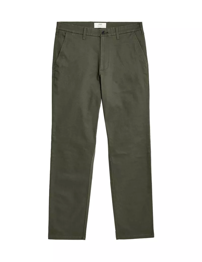 Regular Fit Stretch Chinos