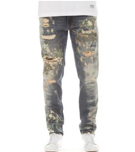 Roku Distressed Jeans (Shiba Inu Wash) /C8