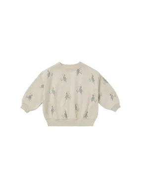 Rylee + Cru LS Parrots Sweatshirt