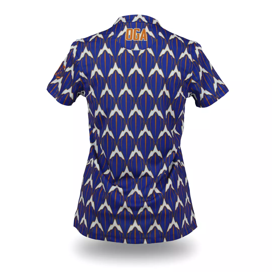 Shark Cobalt Rust - OGA Ladies Polo - Cobalt Blue