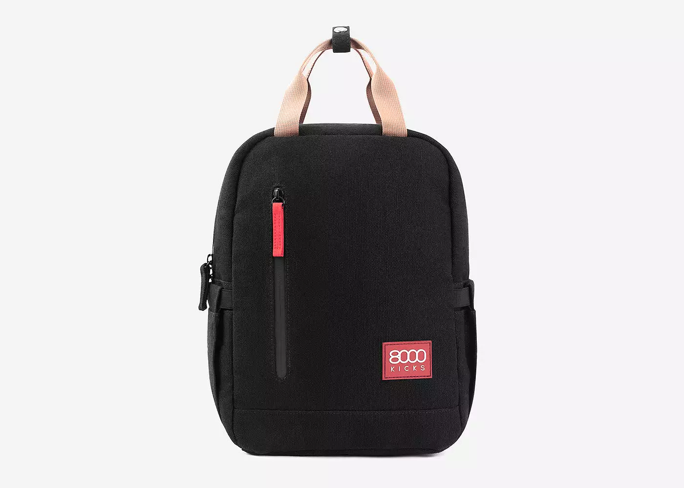 Small Hemp Backpack in Black