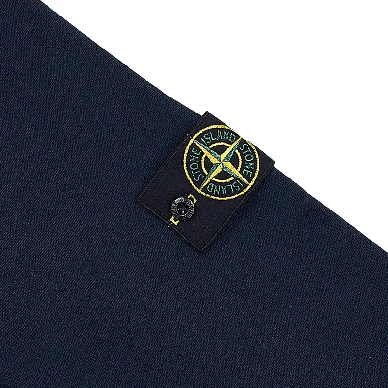 STONE ISLAND  |Crew Neck Street Style Long Sleeves Plain Cotton Logo