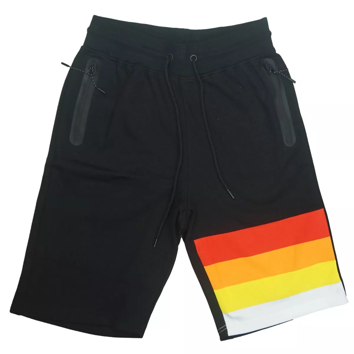 Sunset Stripe Short Set (Black) /C6