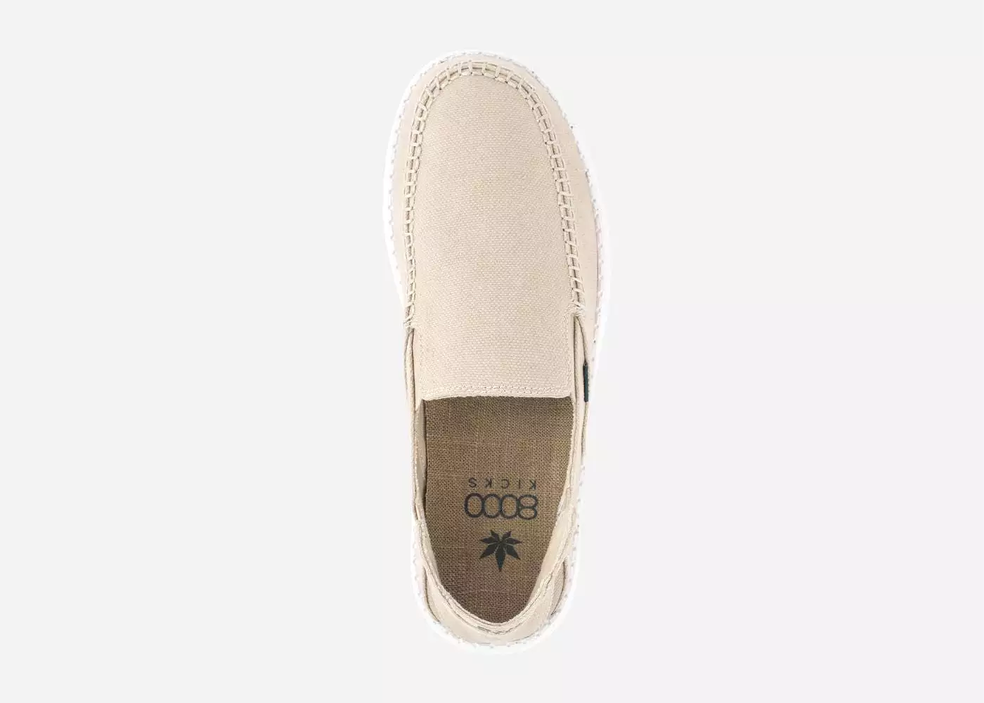 SunSlide Hemp slip-on for Men in Beige