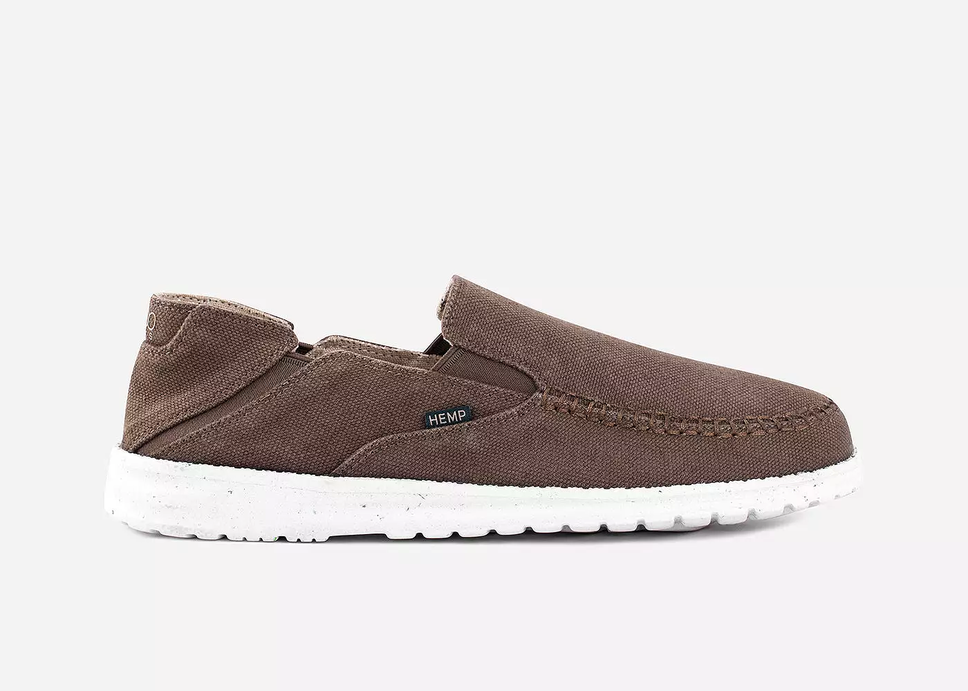 SunSlide Hemp Slip-on for Men in Dark Brown