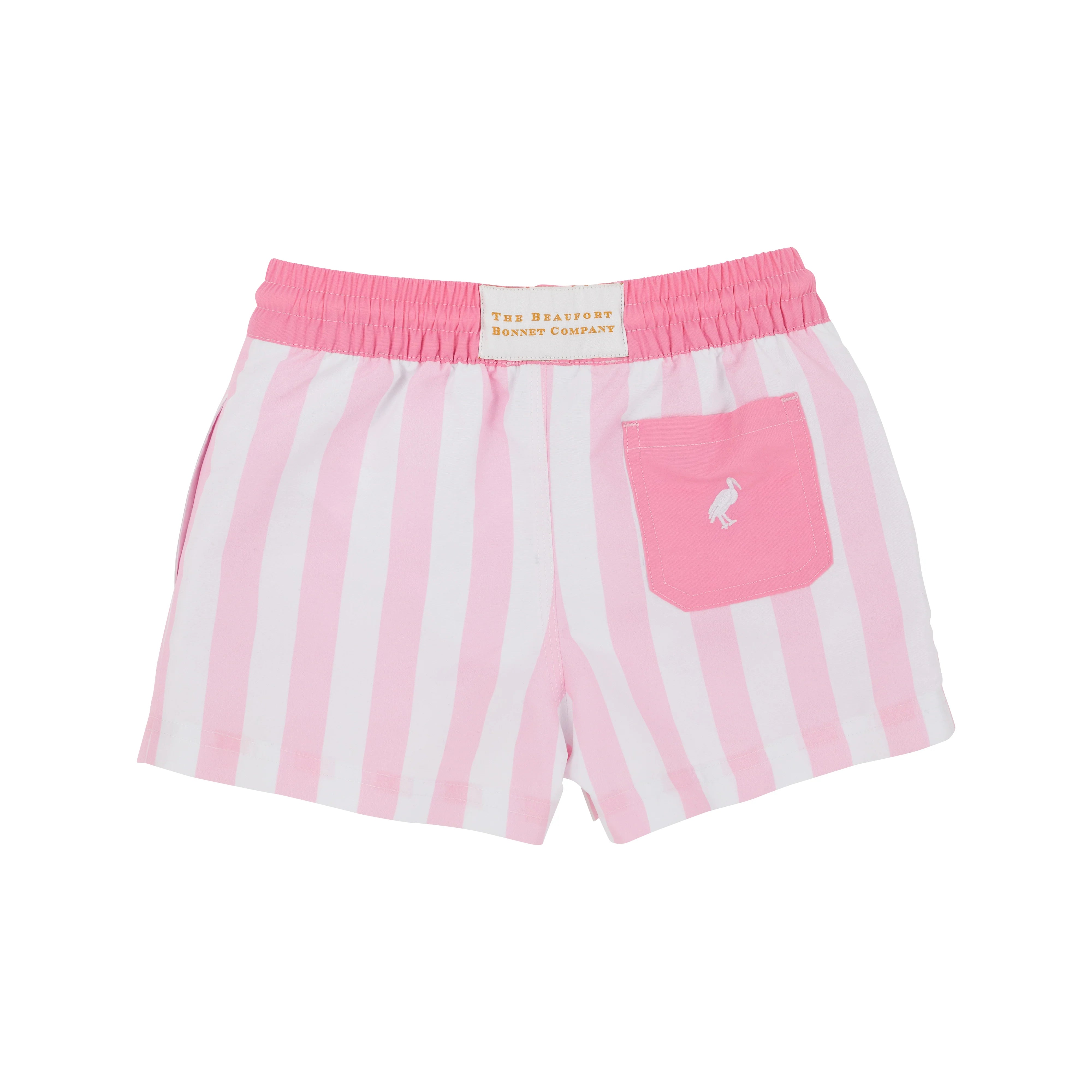 The Beaufort Bonnet Company - Caicos Cabana Stripe Turtle Bay Swim Trunks