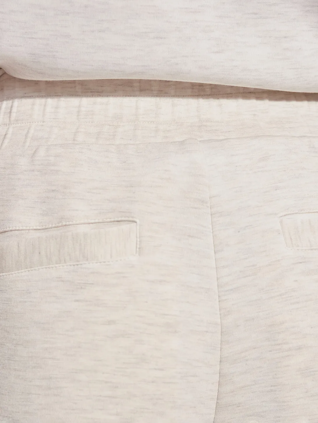 The Slim Cuff Pant 25 - Ivory Marl