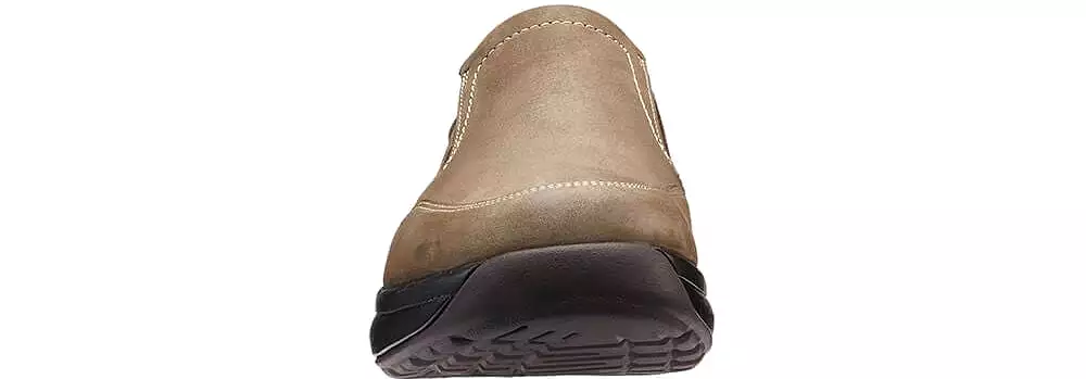 Traveler II Wide Fit Men's Leather Easy Slip On Flat Shoe