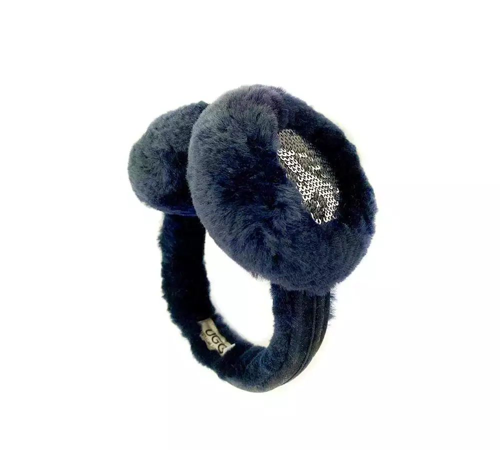 UGG Australian Shepherd Merino Wool Women Fashion Winter Earmuffs