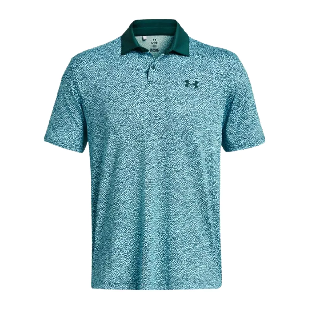 Under Armour Men's UA Tee To Green Printed Polo