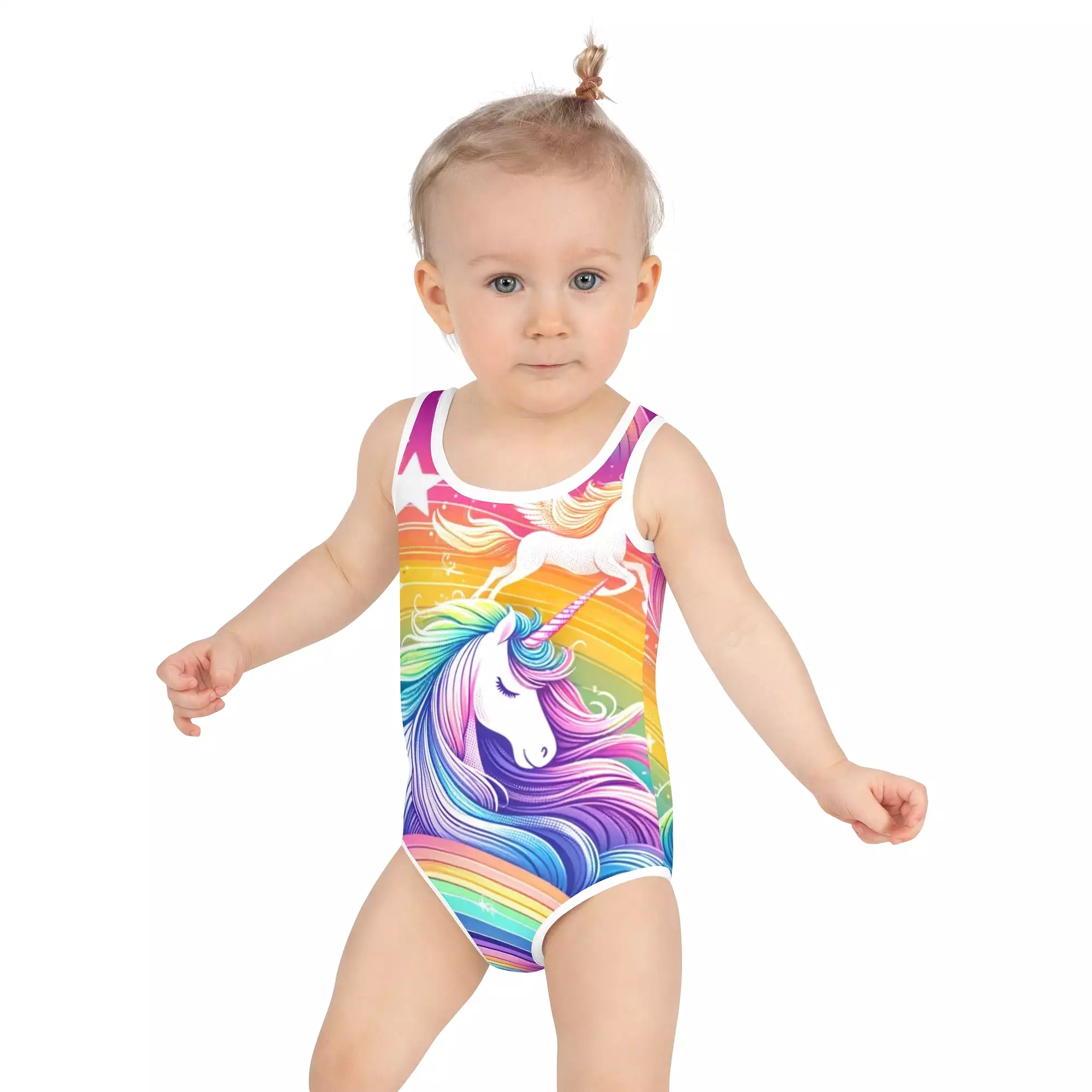 Unicorn Odyssey Girl's One Piece Swimsuit