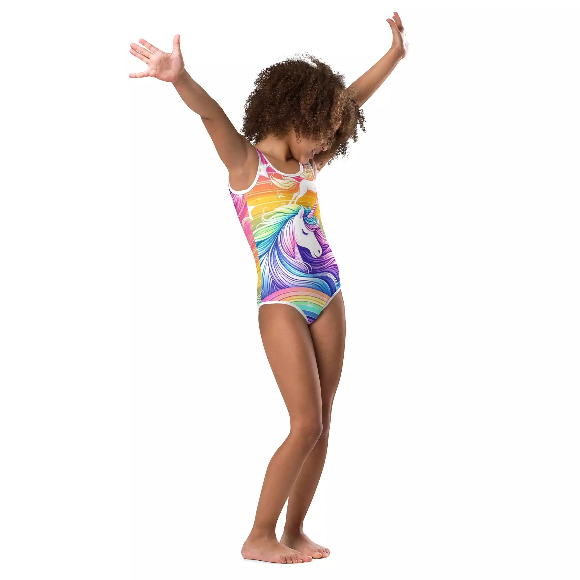 Unicorn Odyssey Girl's One Piece Swimsuit