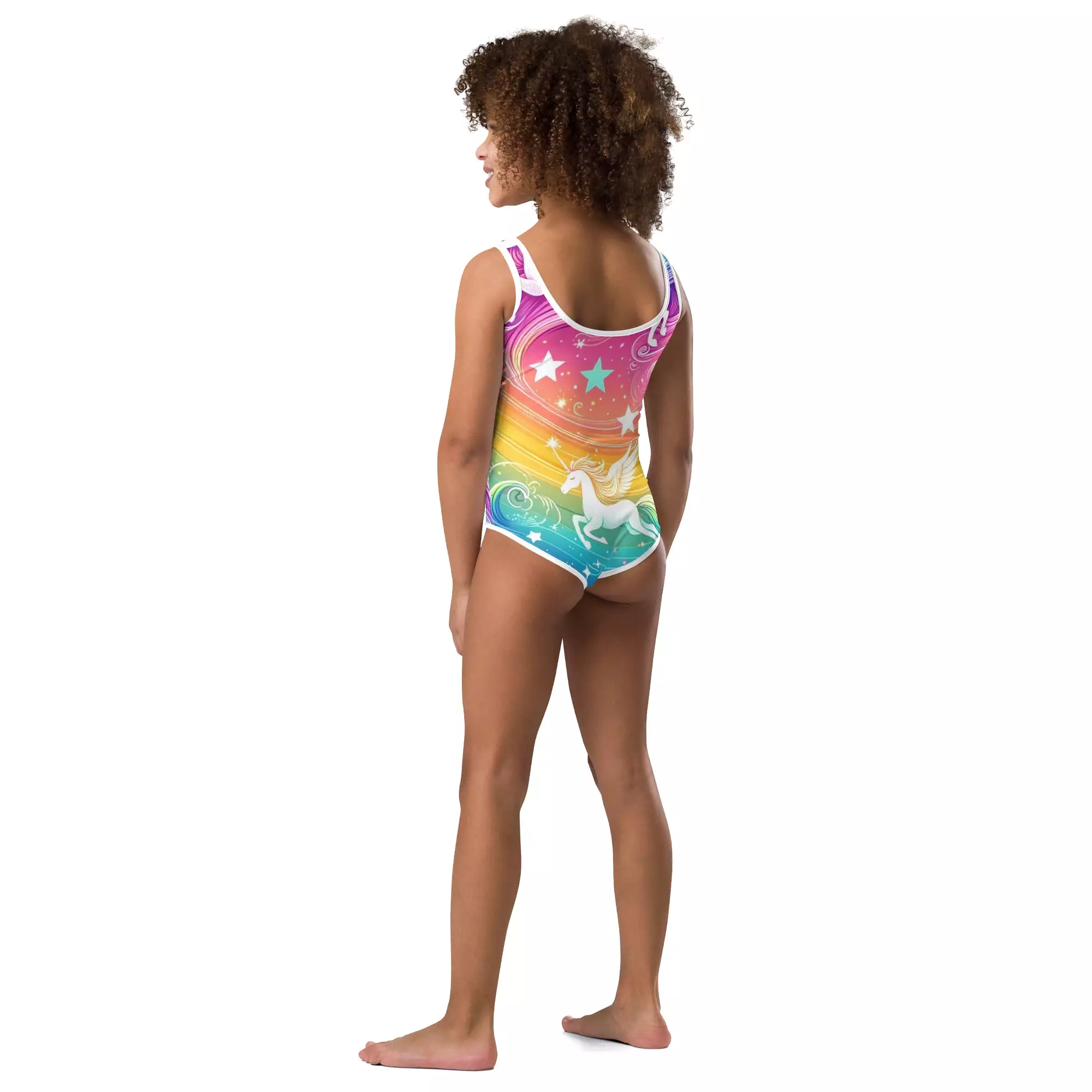 Unicorn Odyssey Girl's One Piece Swimsuit