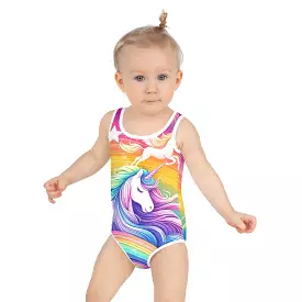 Unicorn Odyssey Girl's One Piece Swimsuit