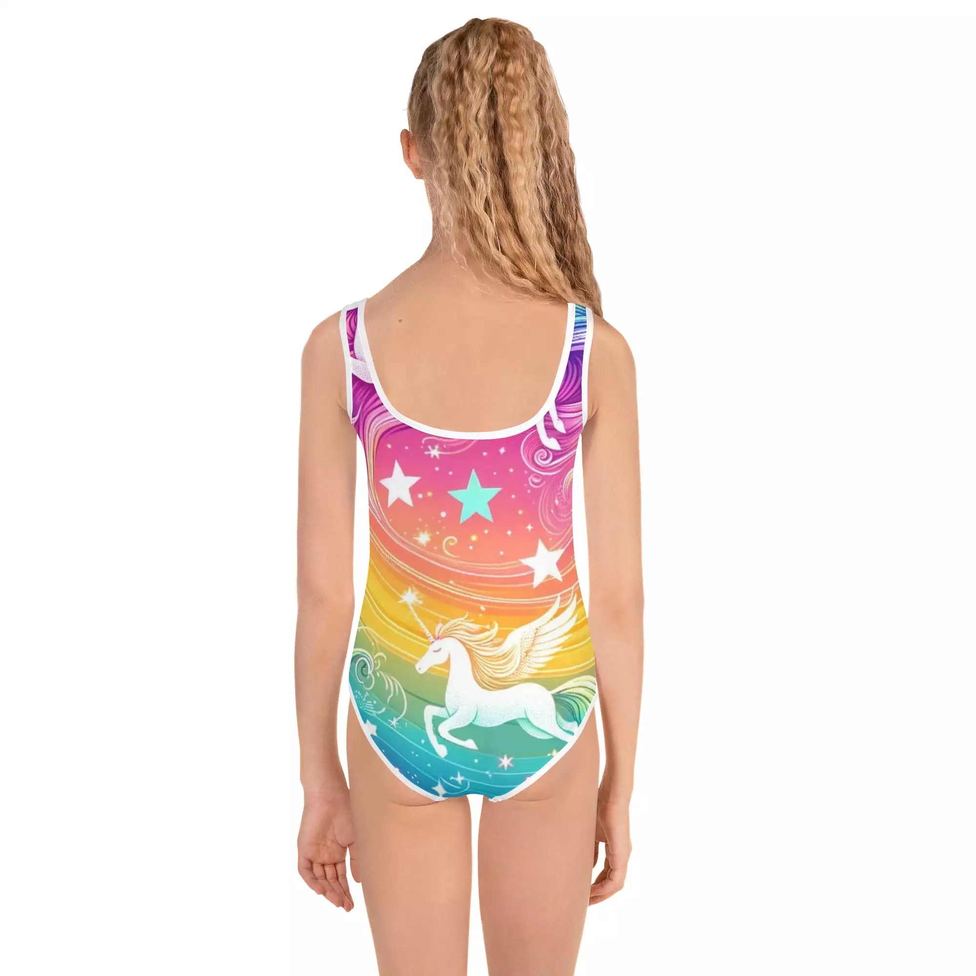 Unicorn Odyssey Girl's One Piece Swimsuit