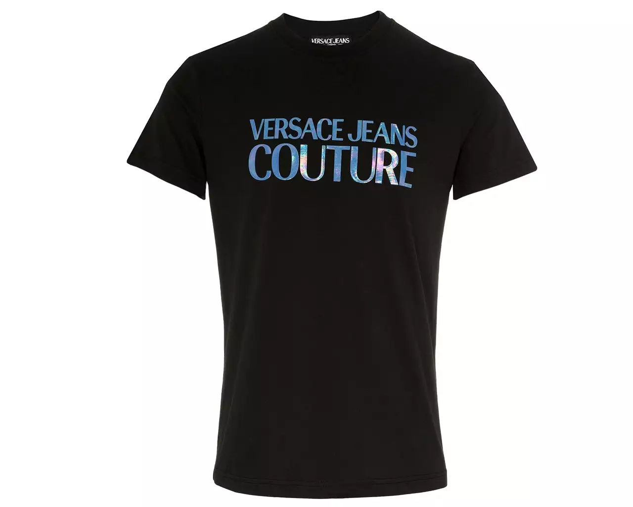 Versace Jeans Couture 72GAHP02 Logo T-Shirt Black