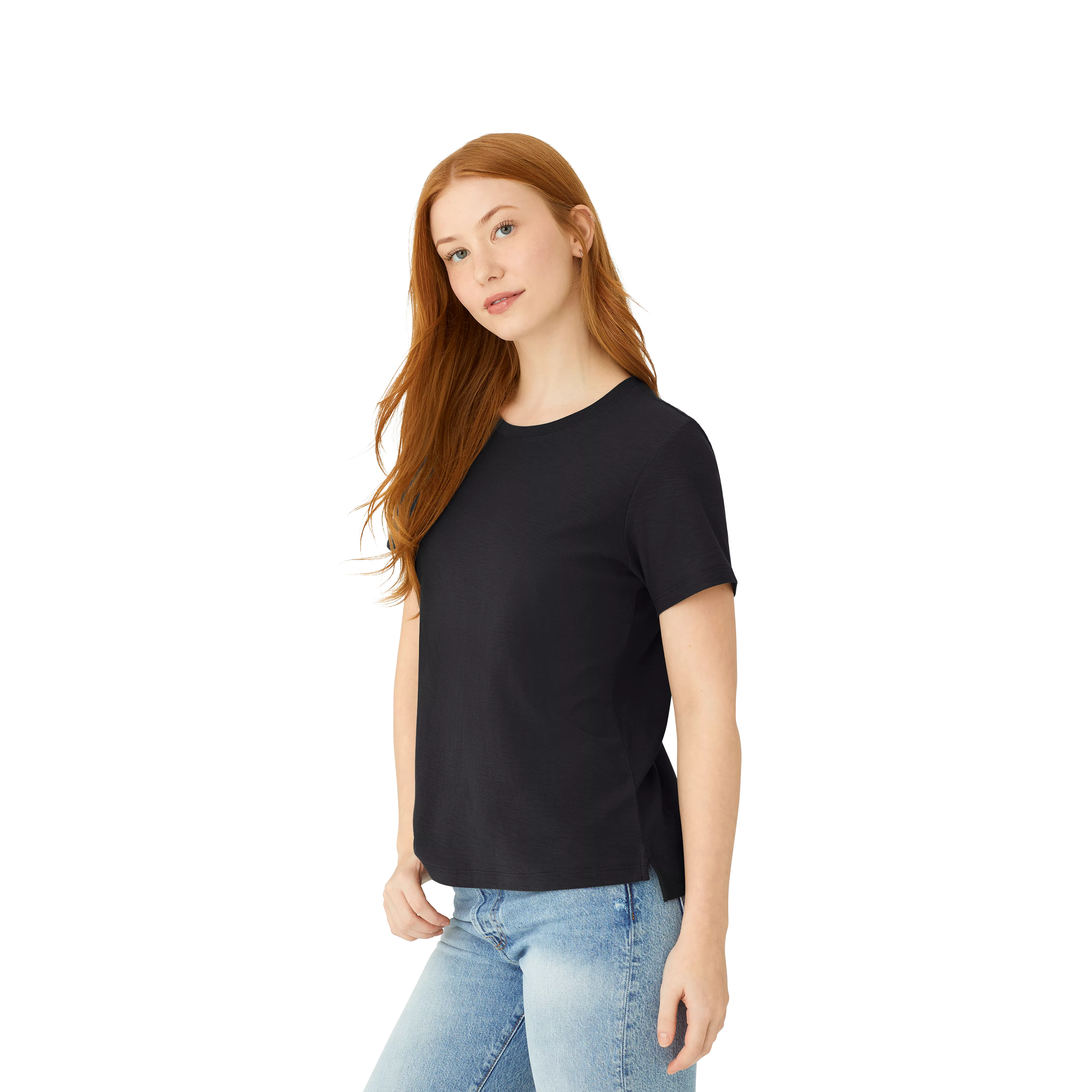 Women's Air Slub Crew Neck T-Shirt