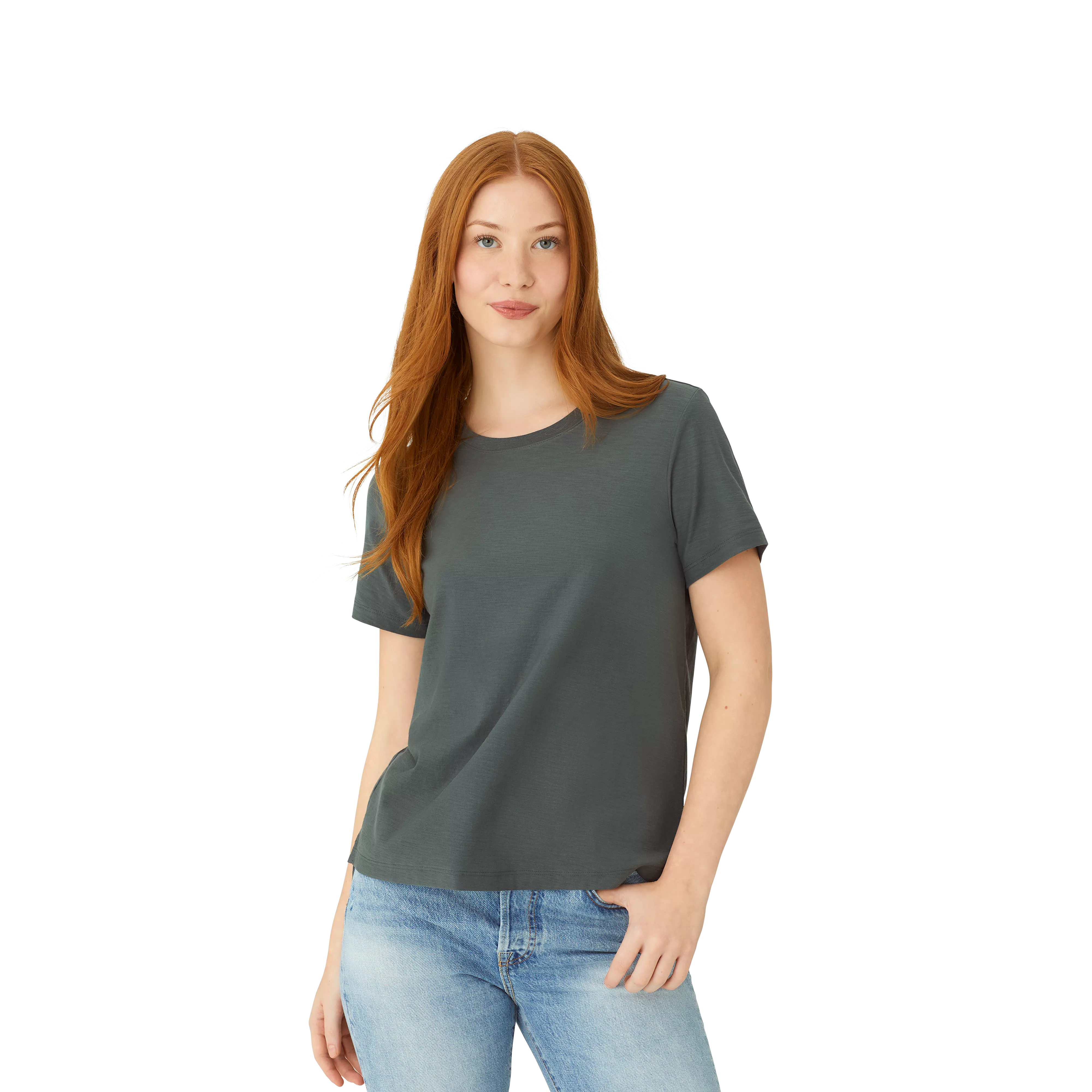 Women's Air Slub Crew Neck T-Shirt