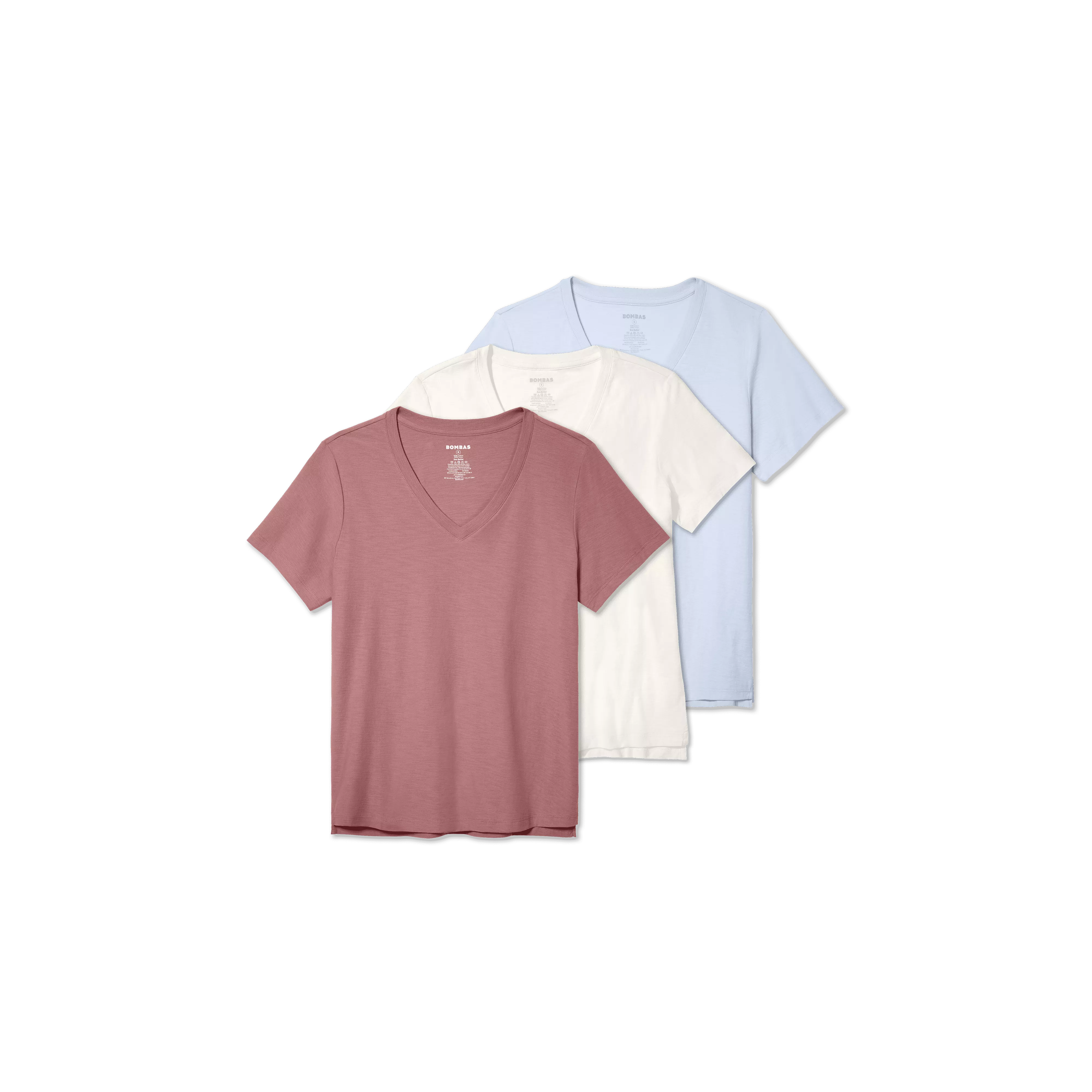 Women's Air Slub V-Neck T-Shirt 3-Pack