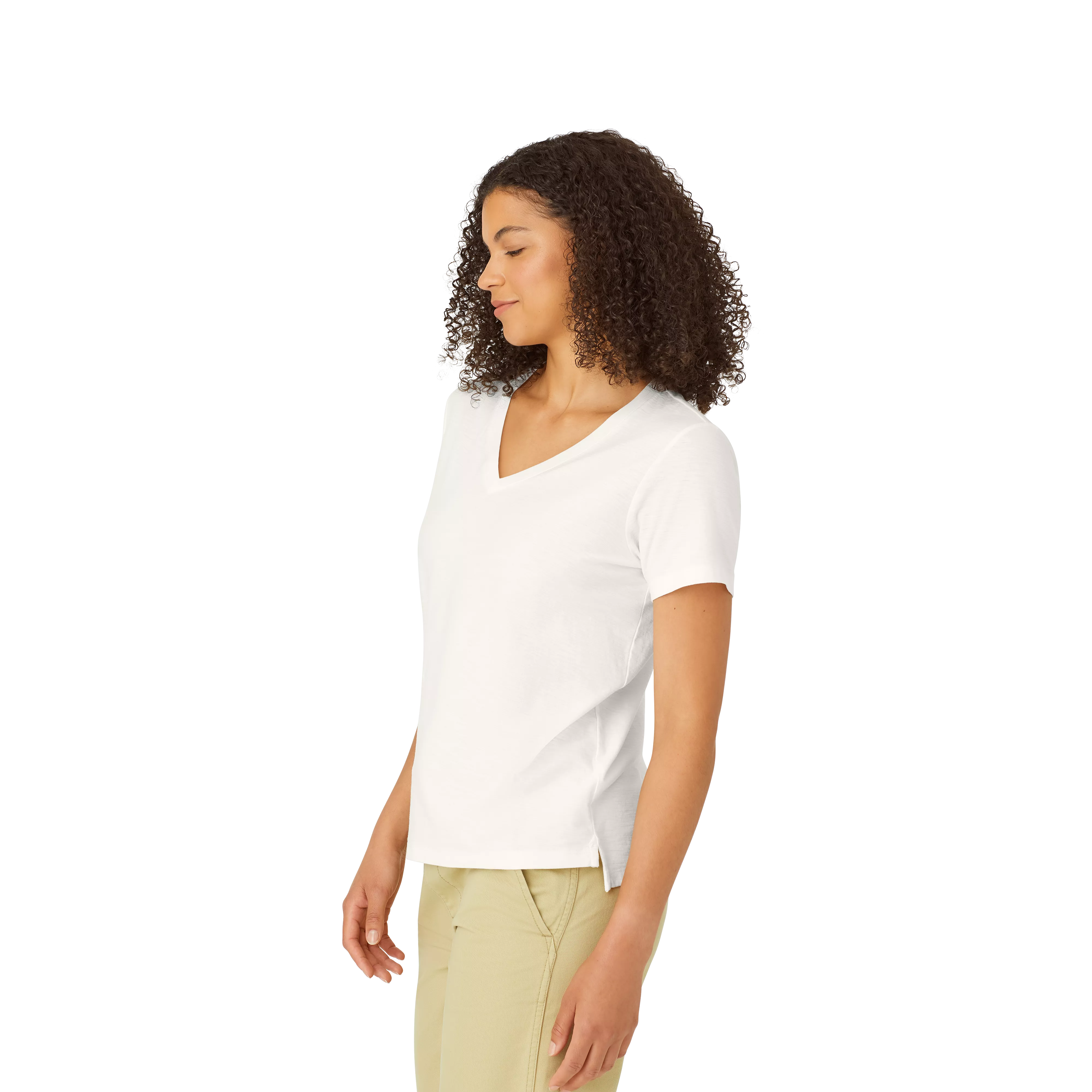 Women's Air Slub V-Neck T-Shirt 3-Pack