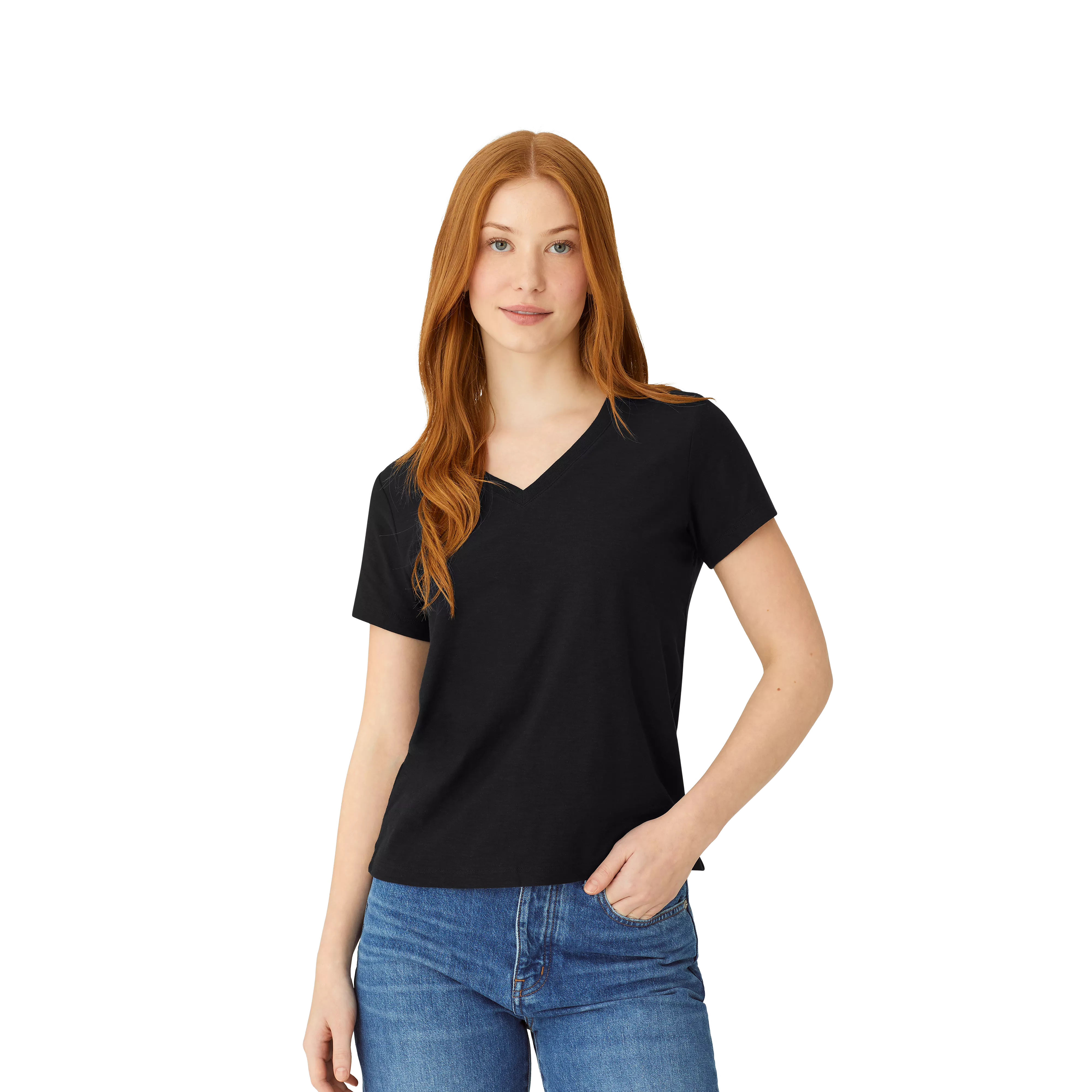 Women's Air Slub V-Neck T-Shirt