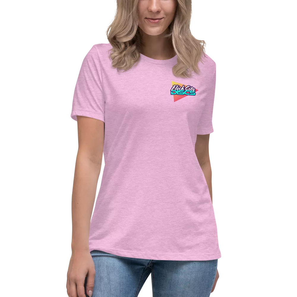 Women's Flick City Discs Relaxed T-Shirt