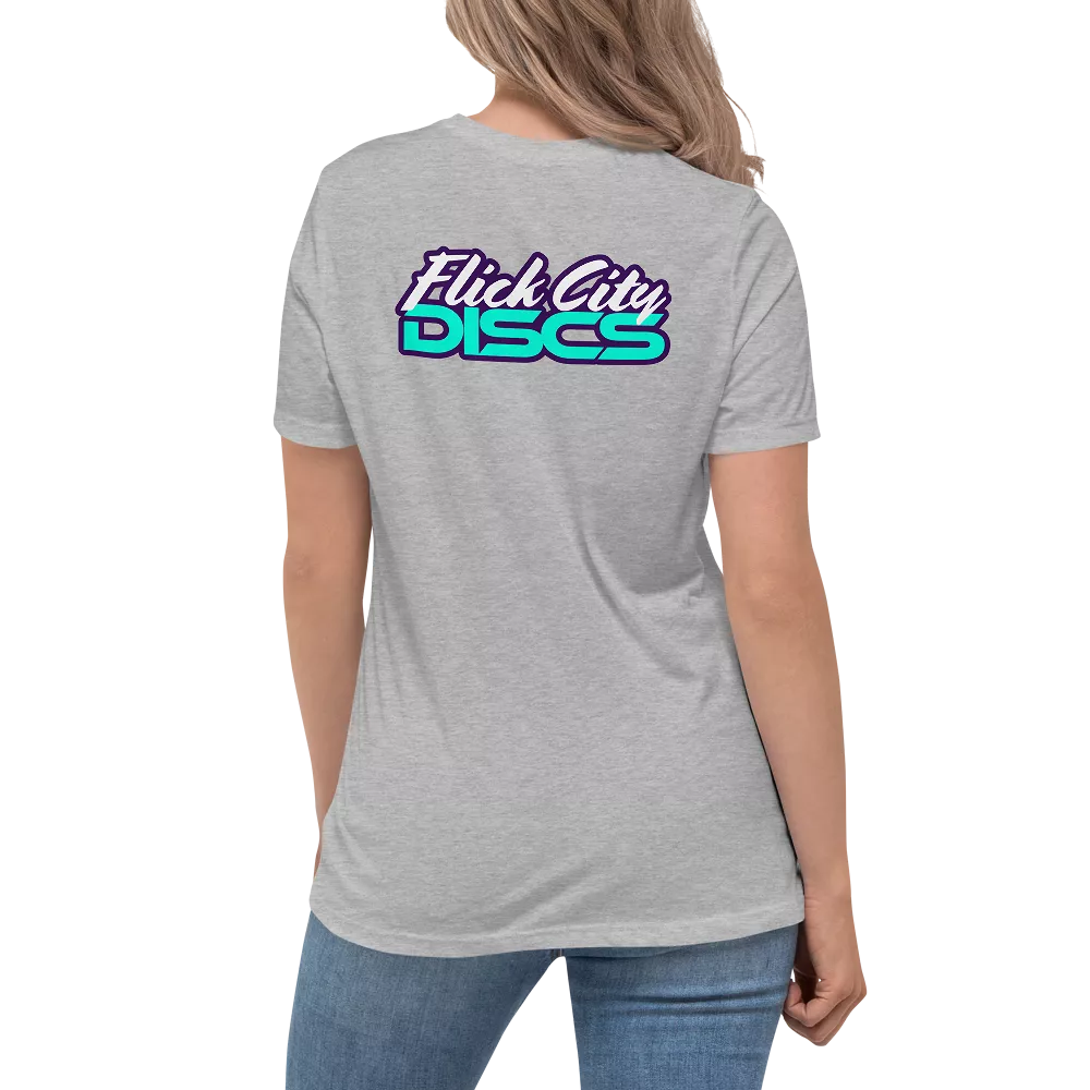 Women's Flick City Discs Relaxed T-Shirt