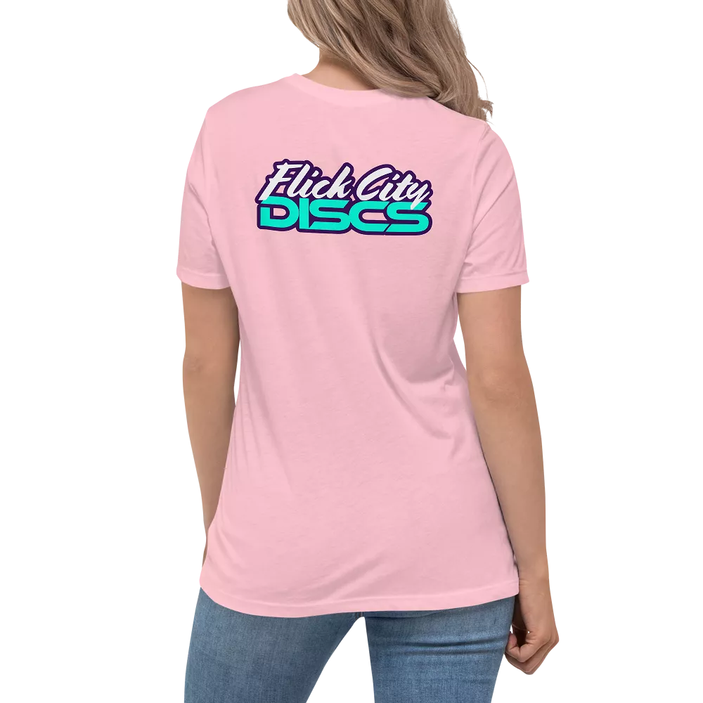 Women's Flick City Discs Relaxed T-Shirt