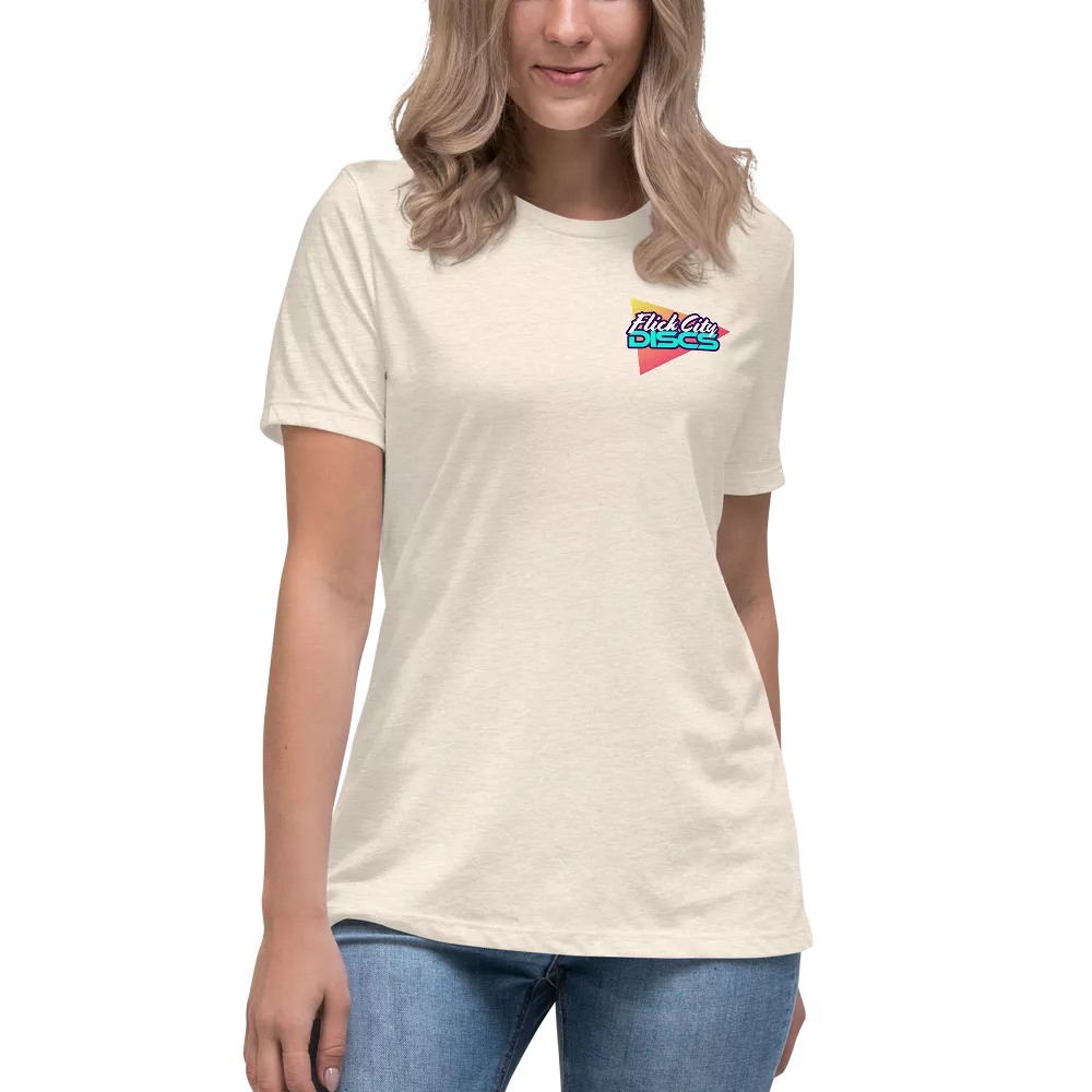 Women's Flick City Discs Relaxed T-Shirt