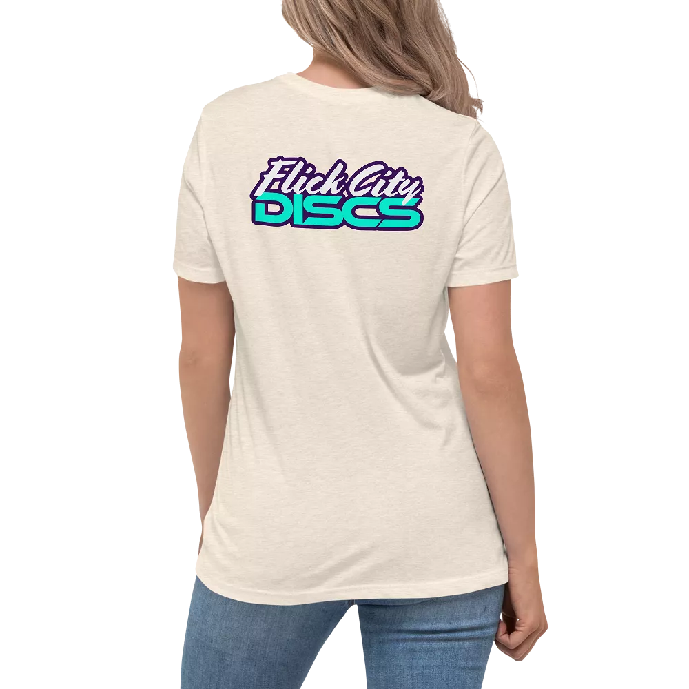 Women's Flick City Discs Relaxed T-Shirt