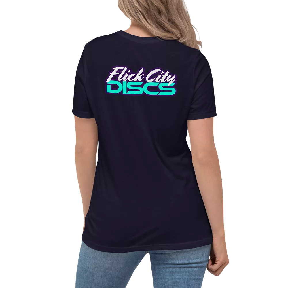 Women's Flick City Discs Relaxed T-Shirt