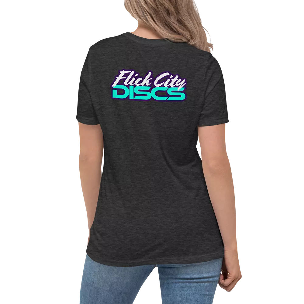 Women's Flick City Discs Relaxed T-Shirt