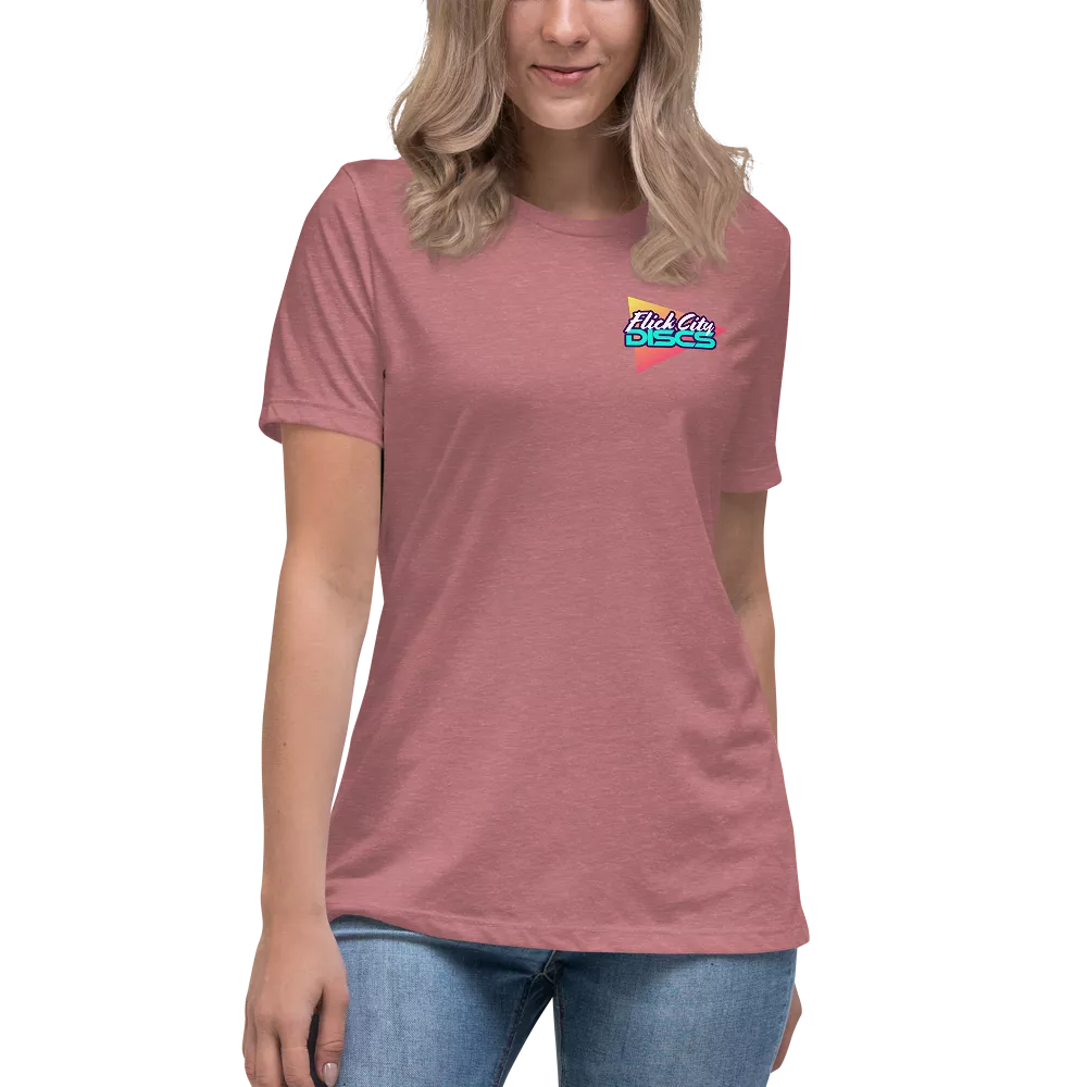 Women's Flick City Discs Relaxed T-Shirt