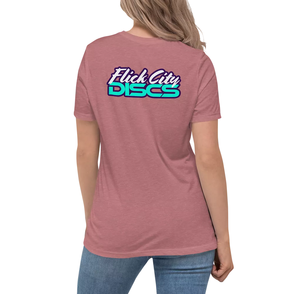 Women's Flick City Discs Relaxed T-Shirt